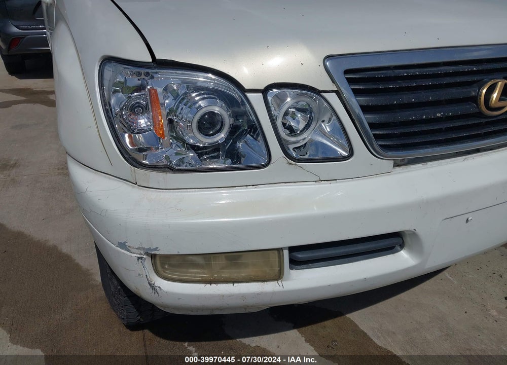 1999 LEXUS LX 470 VIN: JT6HT00W7X0051401