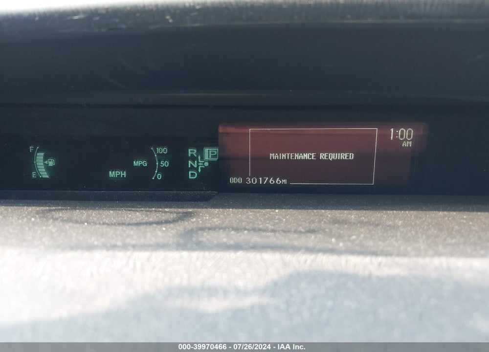 2012 TOYOTA PRIUS THREE VIN: JTDKN3DU3C1554012