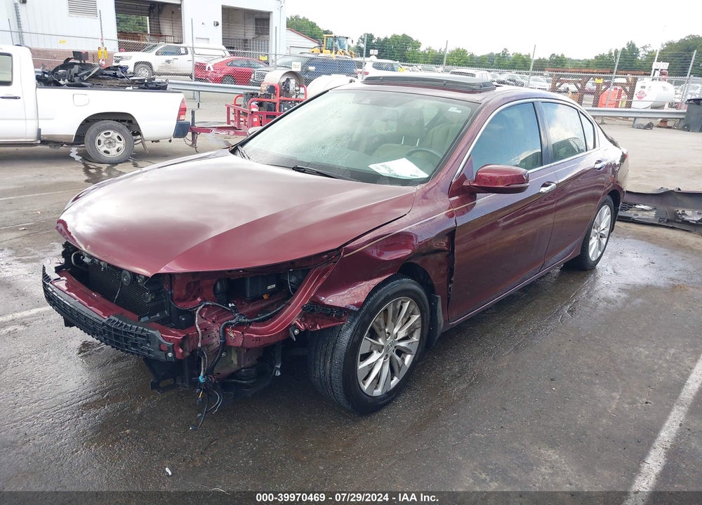 2014 HONDA ACCORD EX-L VIN: 1HGCR2F86EA071024
