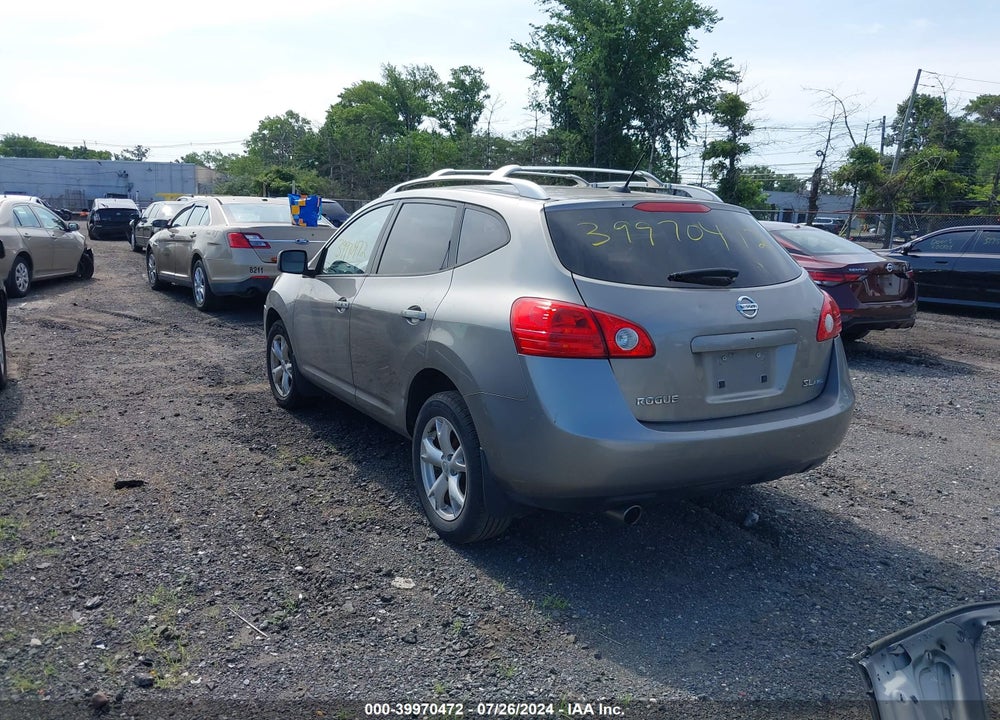 2009 NISSAN ROGUE SL VIN: JN8AS58V29W433801