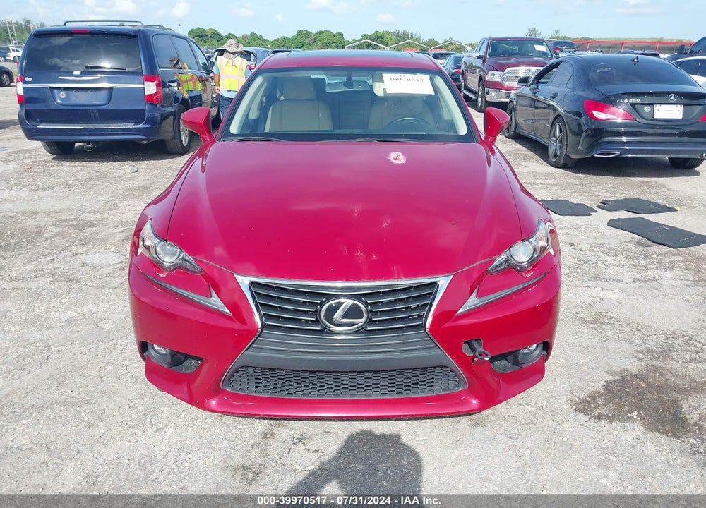 2015 LEXUS IS 250 CRAFTED LINE VIN: JTHBF1D27F5074437