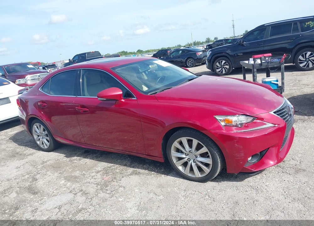 2015 LEXUS IS 250 CRAFTED LINE VIN: JTHBF1D27F5074437