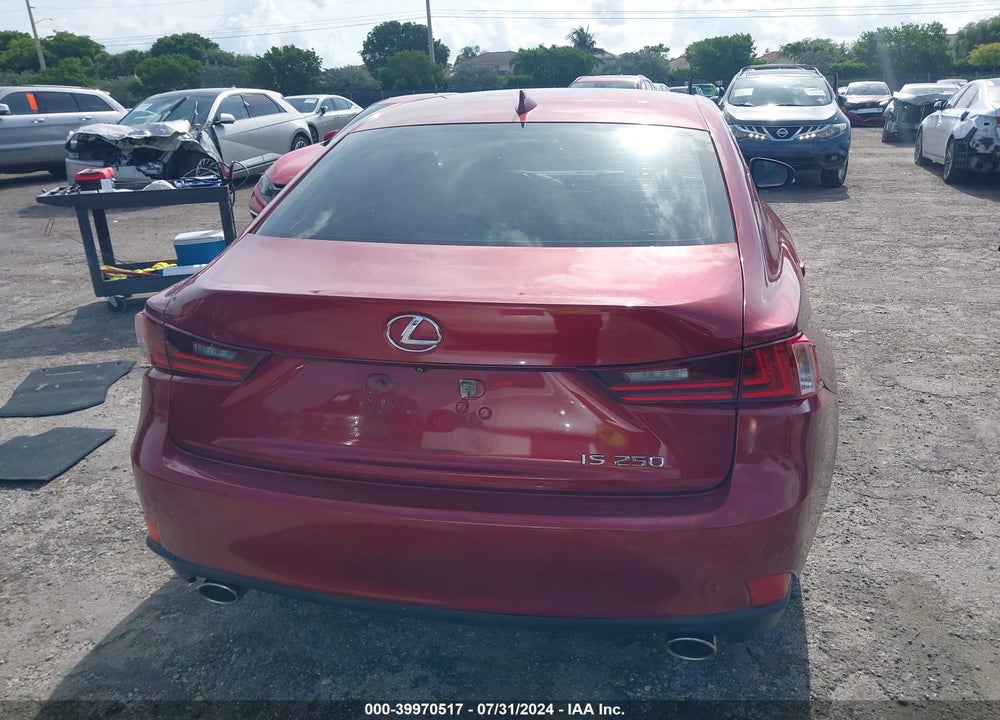 2015 LEXUS IS 250 CRAFTED LINE VIN: JTHBF1D27F5074437