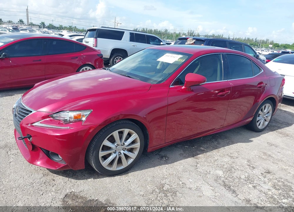 2015 LEXUS IS 250 CRAFTED LINE VIN: JTHBF1D27F5074437