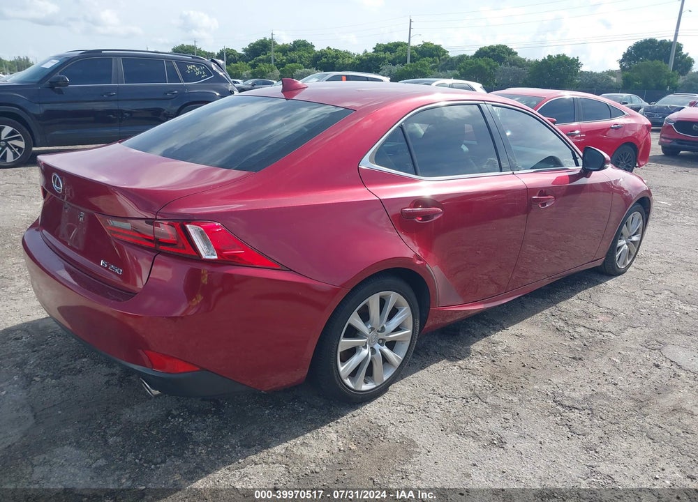 2015 LEXUS IS 250 CRAFTED LINE VIN: JTHBF1D27F5074437