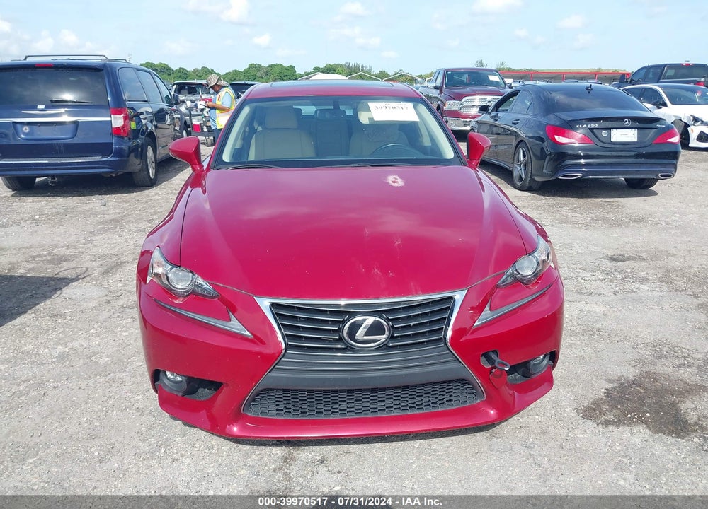 2015 LEXUS IS 250 CRAFTED LINE VIN: JTHBF1D27F5074437