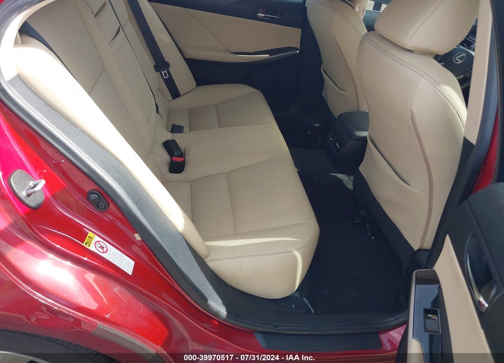 2015 LEXUS IS 250 CRAFTED LINE VIN: JTHBF1D27F5074437