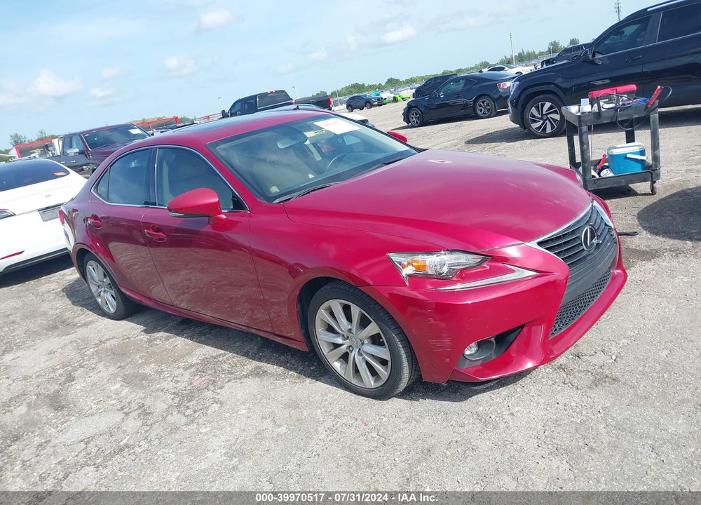 2015 LEXUS IS 250 CRAFTED LINE VIN: JTHBF1D27F5074437