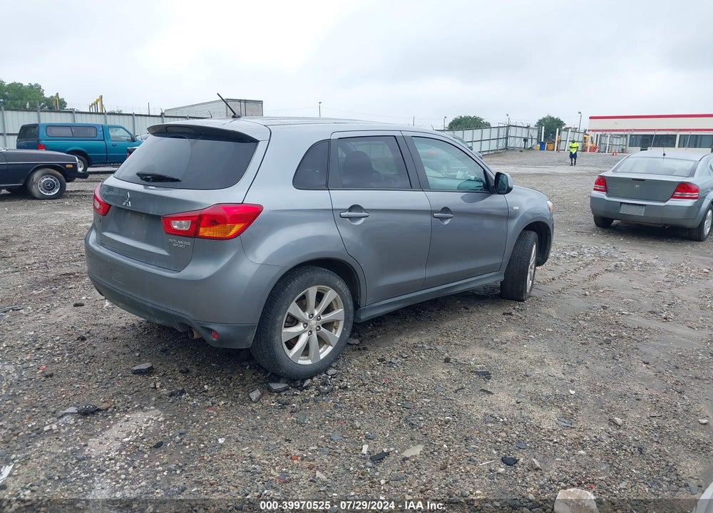 2013 MITSUBISHI OUTLANDER SPORT ES VIN: 4A4AP3AU6DE012948