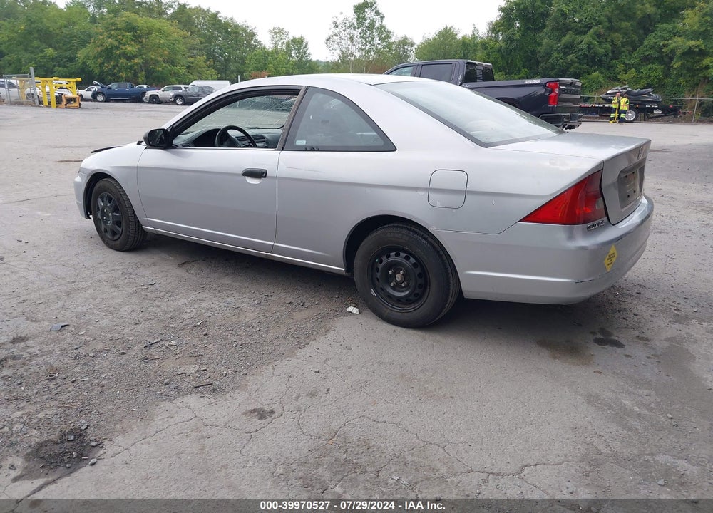 2002 HONDA CIVIC DX VIN: 1HGEM22262L025654