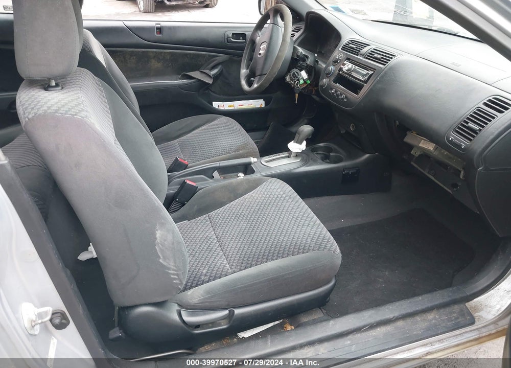 2002 HONDA CIVIC DX VIN: 1HGEM22262L025654