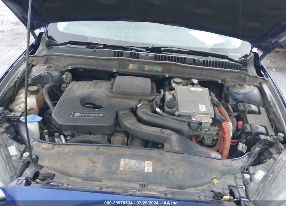 2013 FORD FUSION HYBRID SE VIN: 3FA6P0LU1DR272377