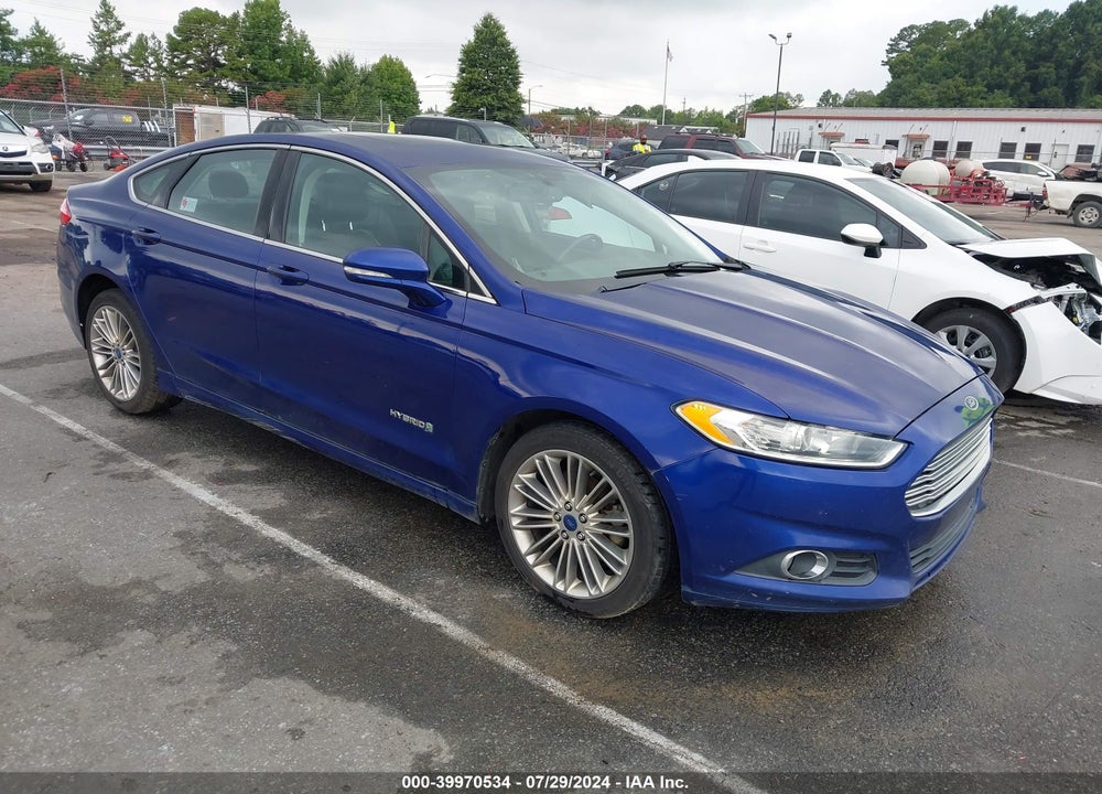 2013 FORD FUSION HYBRID SE VIN: 3FA6P0LU1DR272377