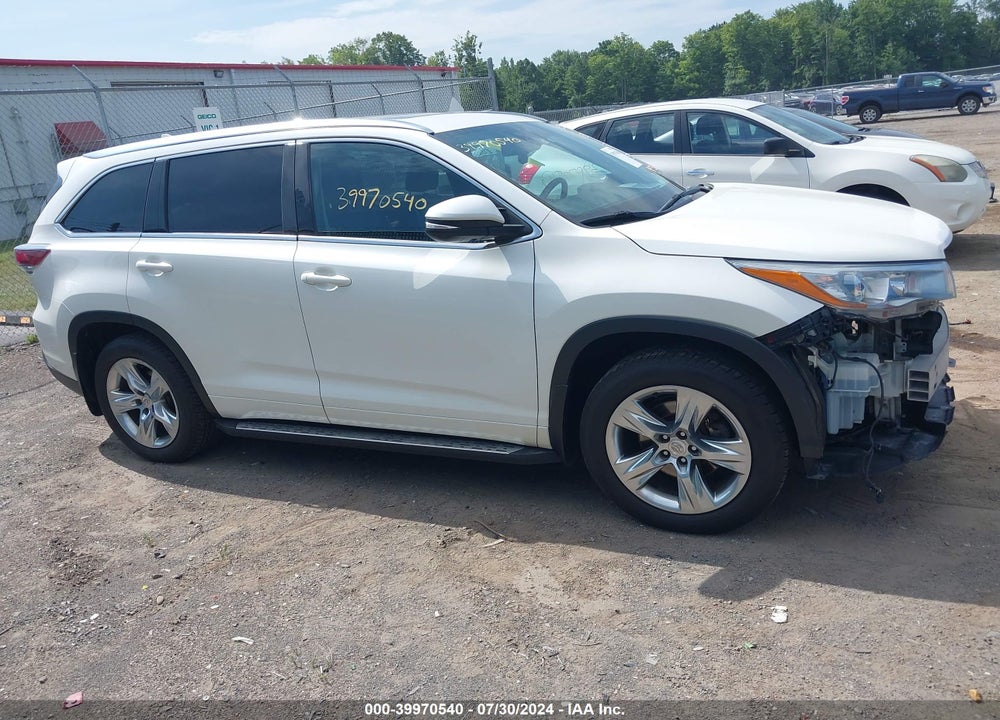 2014 TOYOTA HIGHLANDER LIMITED V6 VIN: 5TDDKRFH3ES034757
