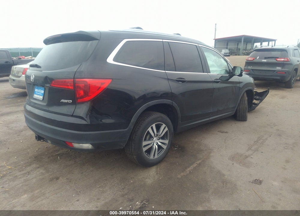 2017 HONDA PILOT EX-L VIN: 5FNYF6H88HB075217