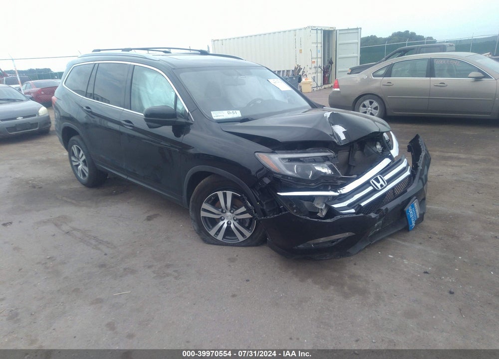 2017 HONDA PILOT EX-L VIN: 5FNYF6H88HB075217