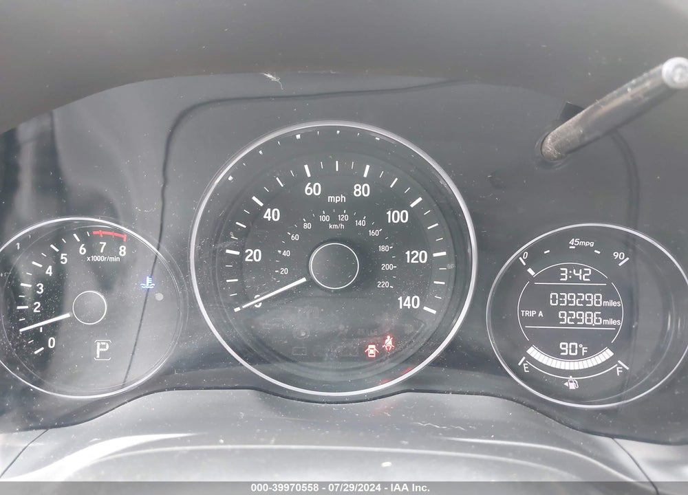 2019 HONDA HR-V LX VIN: 3CZRU6H38KM705801
