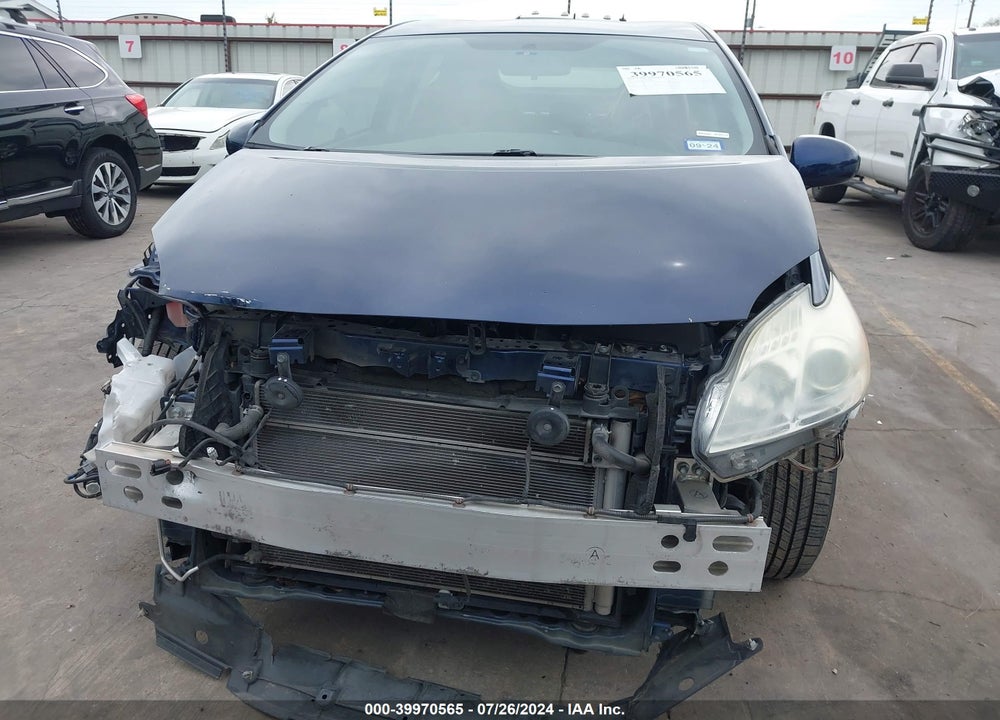 2013 TOYOTA PRIUS TWO VIN: JTDKN3DUXD1698545