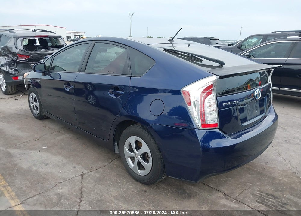 2013 TOYOTA PRIUS TWO VIN: JTDKN3DUXD1698545