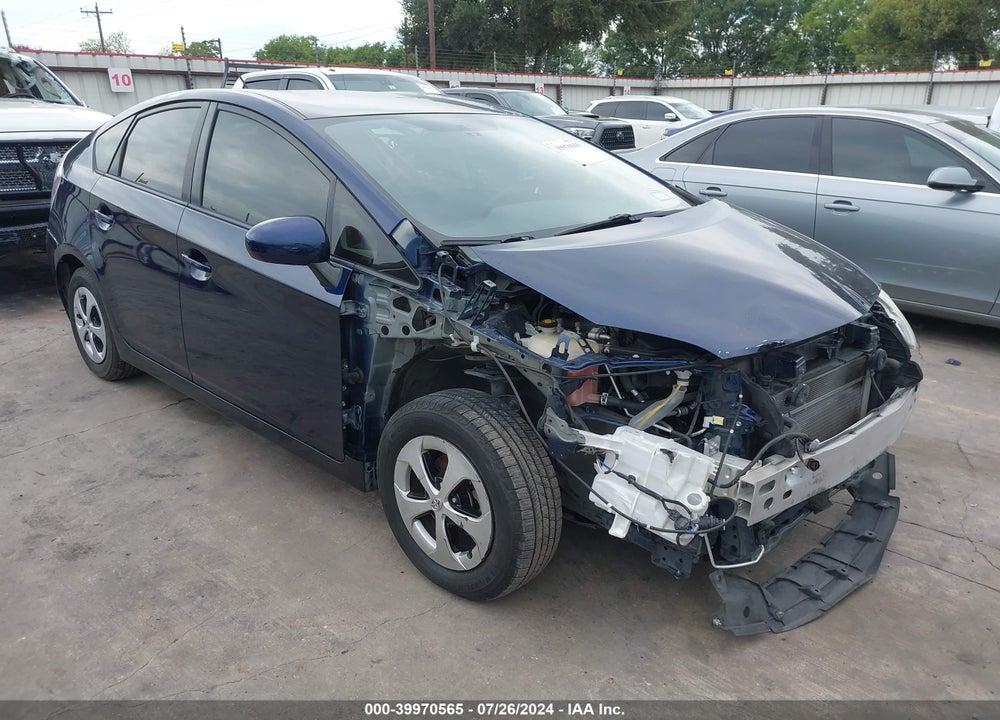 2013 TOYOTA PRIUS TWO VIN: JTDKN3DUXD1698545