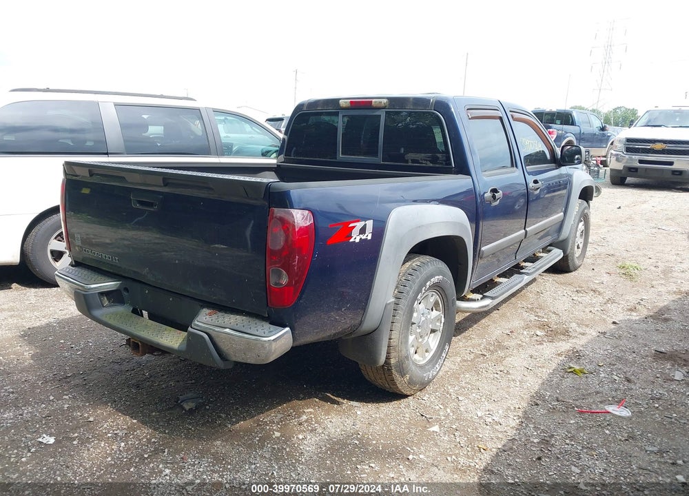 2007 CHEVROLET COLORADO LT VIN: 1GCDT13E278252995