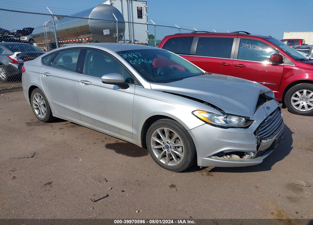 2017 FORD FUSION SE VIN: 3FA6P0H73HR330711