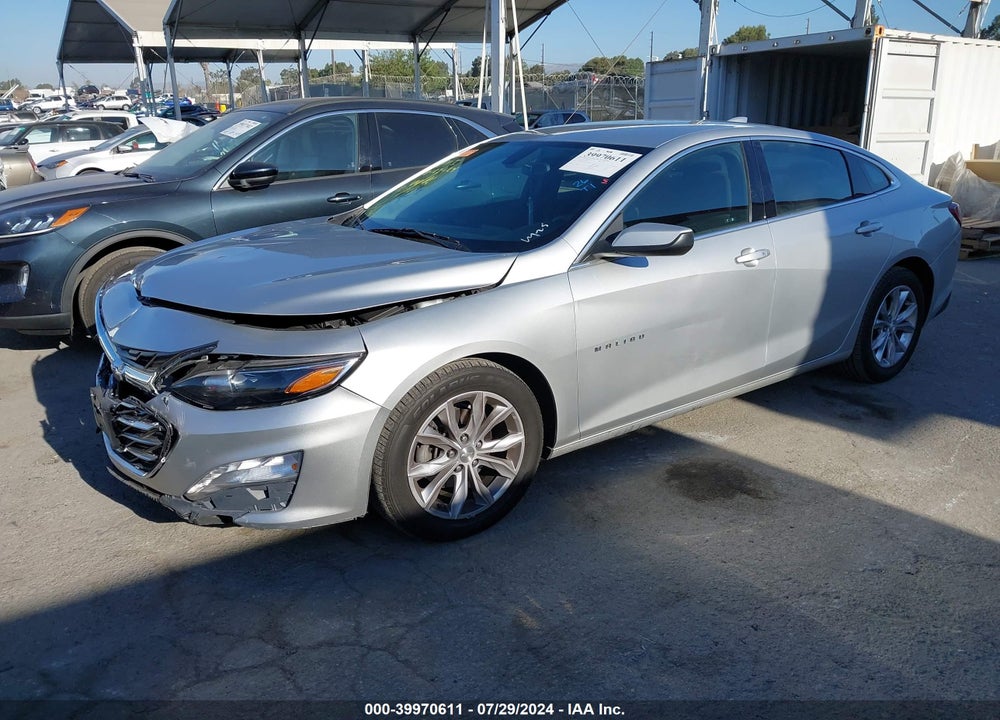 2020 CHEVROLET MALIBU FWD LT VIN: 1G1ZD5ST3LF070277