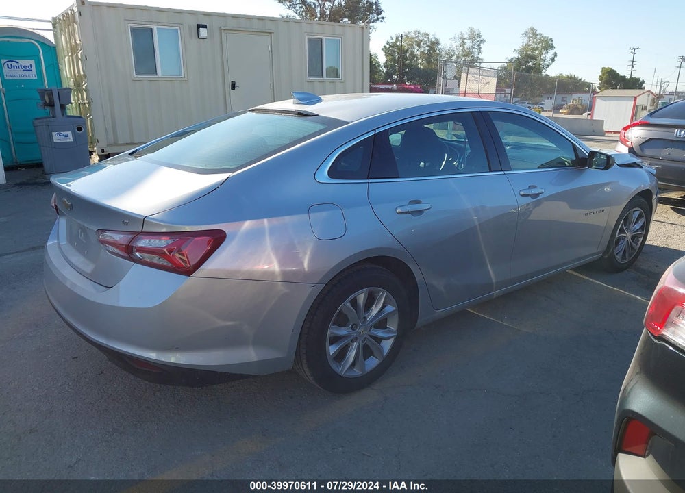 2020 CHEVROLET MALIBU FWD LT VIN: 1G1ZD5ST3LF070277