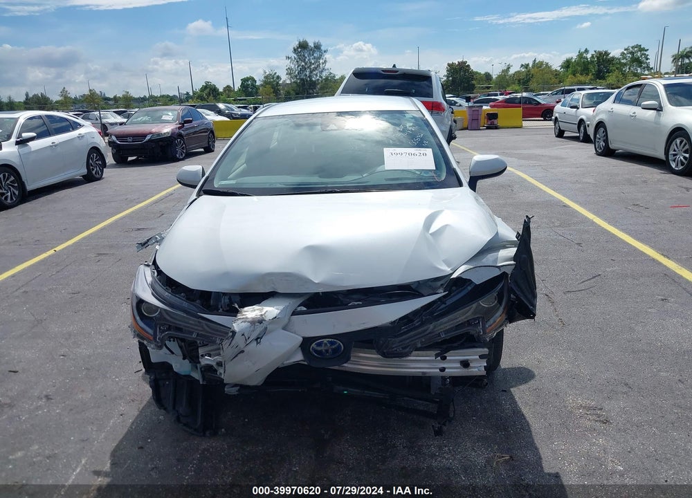 2022 TOYOTA COROLLA HYBRID LE VIN: JTDEAMDE7N3008182
