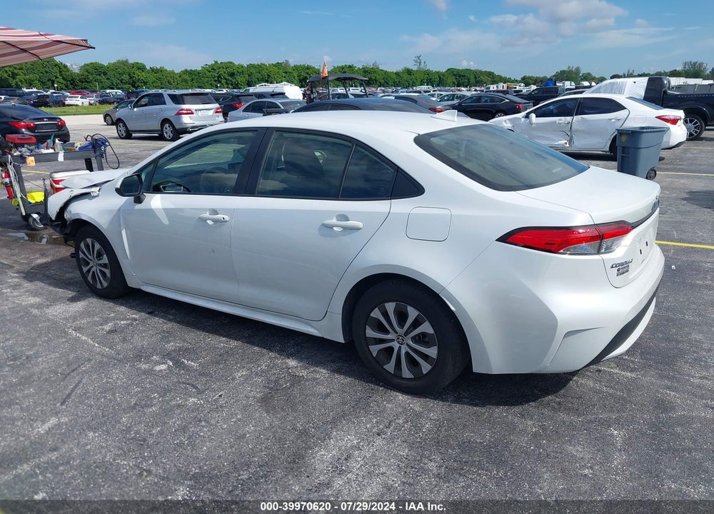 2022 TOYOTA COROLLA HYBRID LE VIN: JTDEAMDE7N3008182