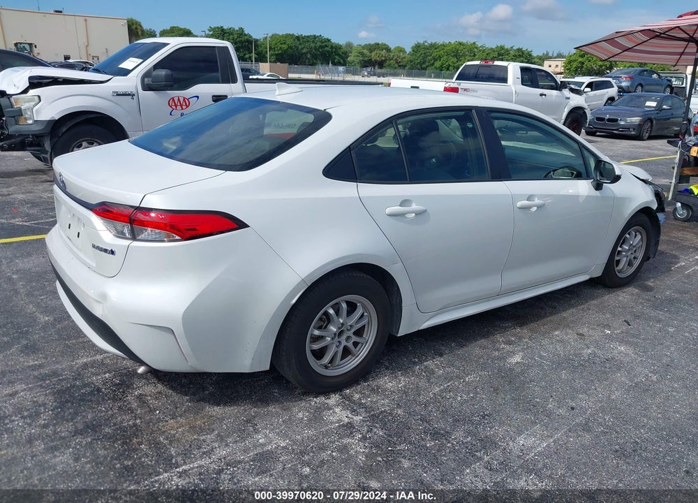 2022 TOYOTA COROLLA HYBRID LE VIN: JTDEAMDE7N3008182