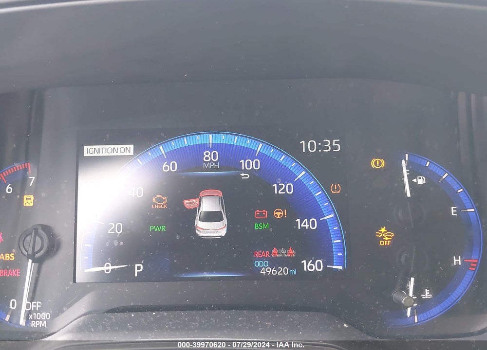 2022 TOYOTA COROLLA HYBRID LE VIN: JTDEAMDE7N3008182