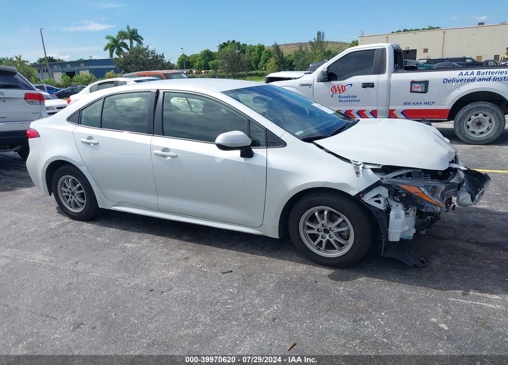 2022 TOYOTA COROLLA HYBRID LE VIN: JTDEAMDE7N3008182