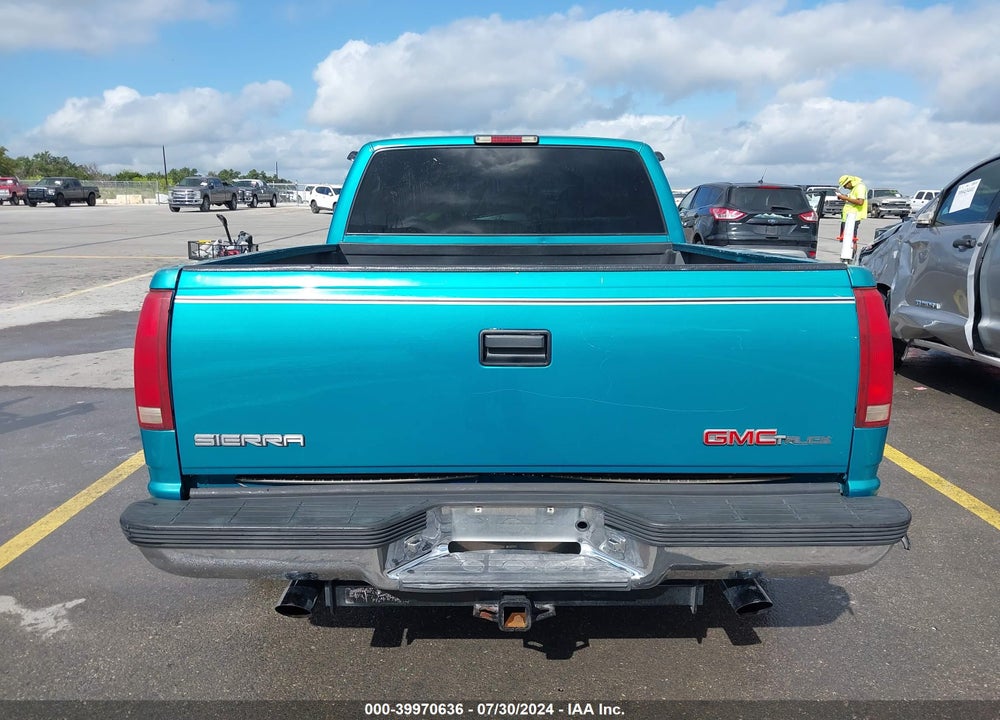 1996 GMC SIERRA C1500 VIN: 2GTEC19R0T1525931