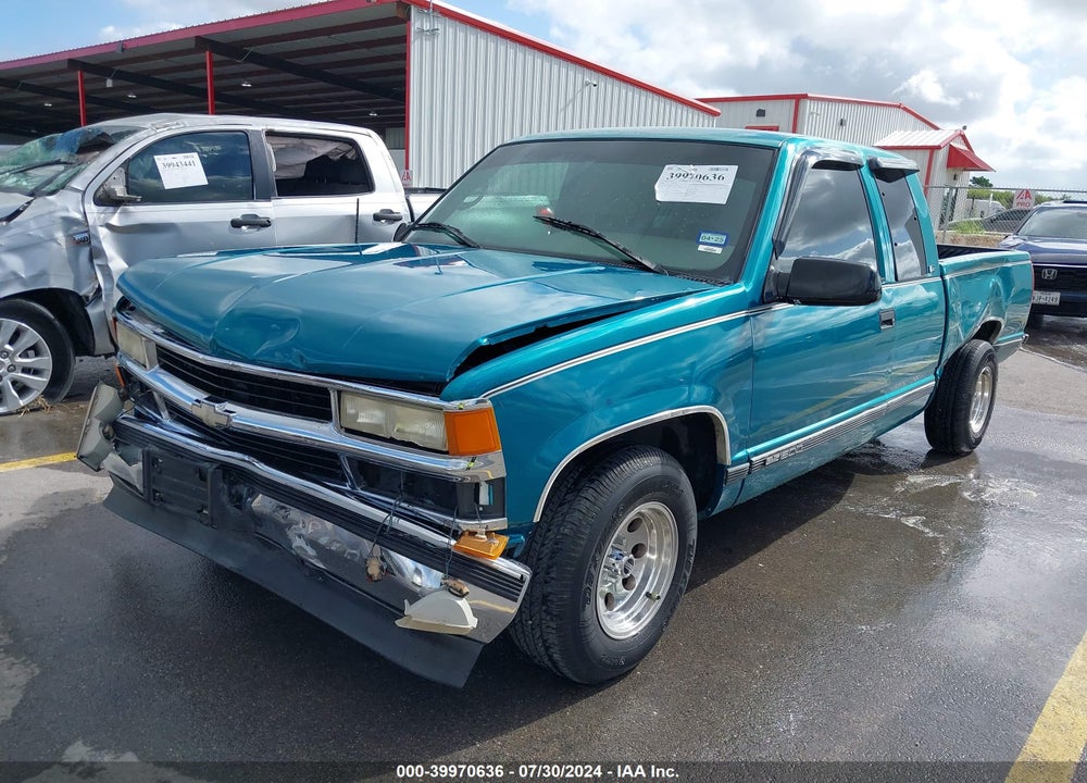 1996 GMC SIERRA C1500 VIN: 2GTEC19R0T1525931