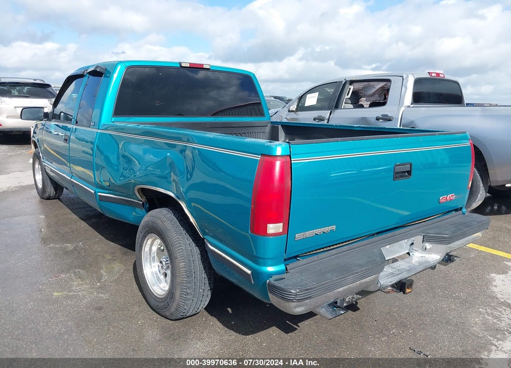 1996 GMC SIERRA C1500 VIN: 2GTEC19R0T1525931