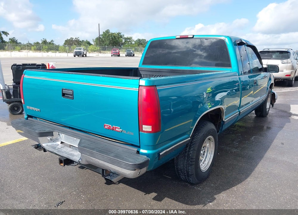 1996 GMC SIERRA C1500 VIN: 2GTEC19R0T1525931