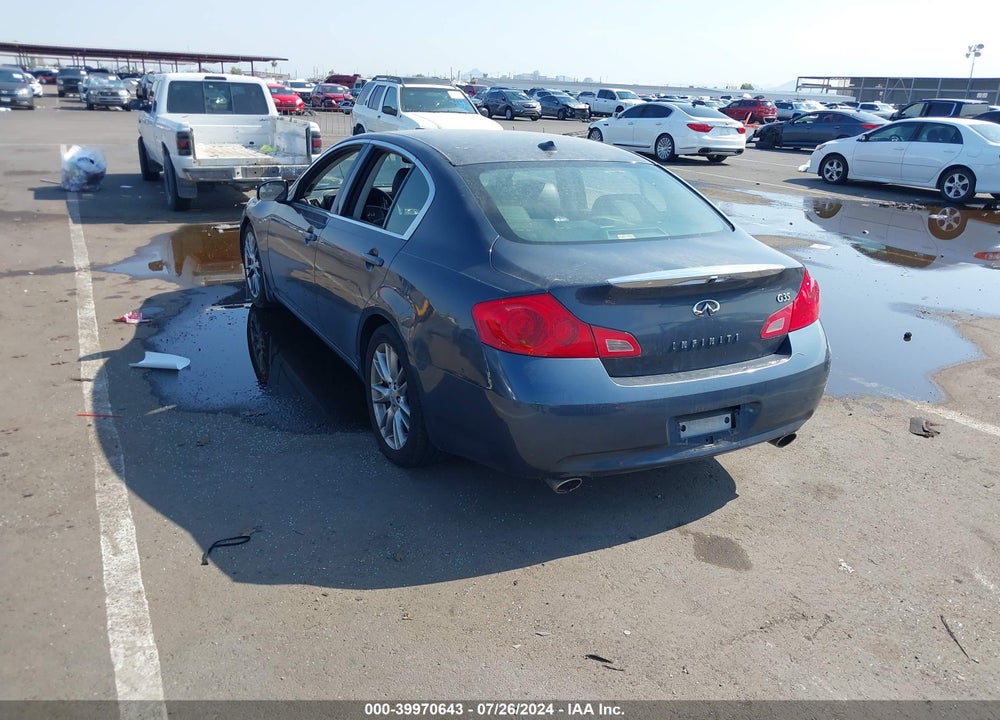 2008 INFINITI G35 JOURNEY VIN: JNKBV61E08M204002