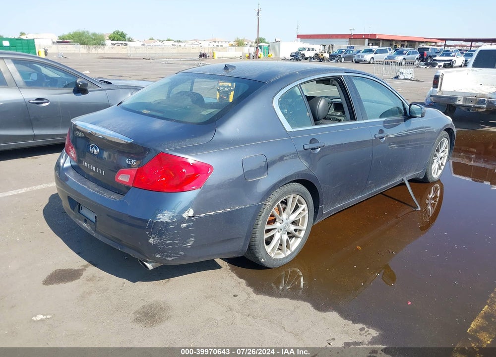 2008 INFINITI G35 JOURNEY VIN: JNKBV61E08M204002