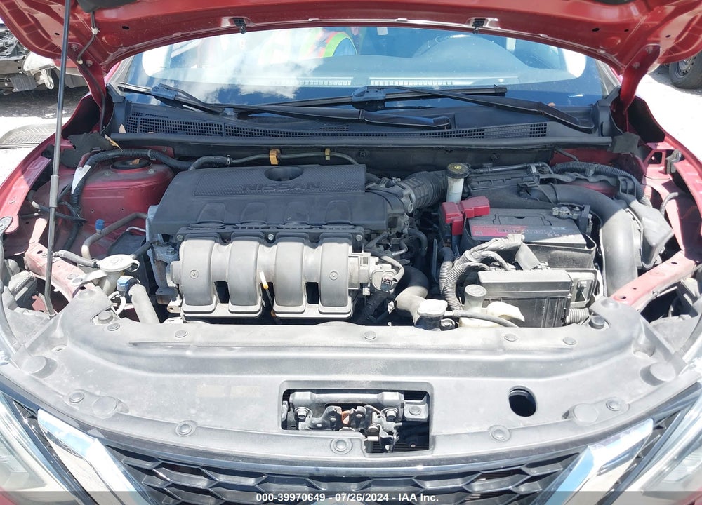 2017 NISSAN SENTRA SV VIN: 3N1AB7AP8HY266549