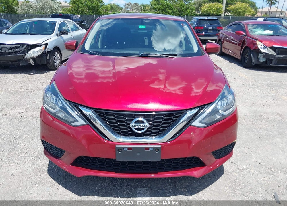 2017 NISSAN SENTRA SV VIN: 3N1AB7AP8HY266549