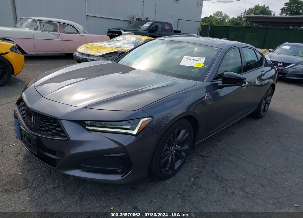 2022 ACURA TLX A-SPEC PACKAGE VIN: 19UUB5F50NA004127