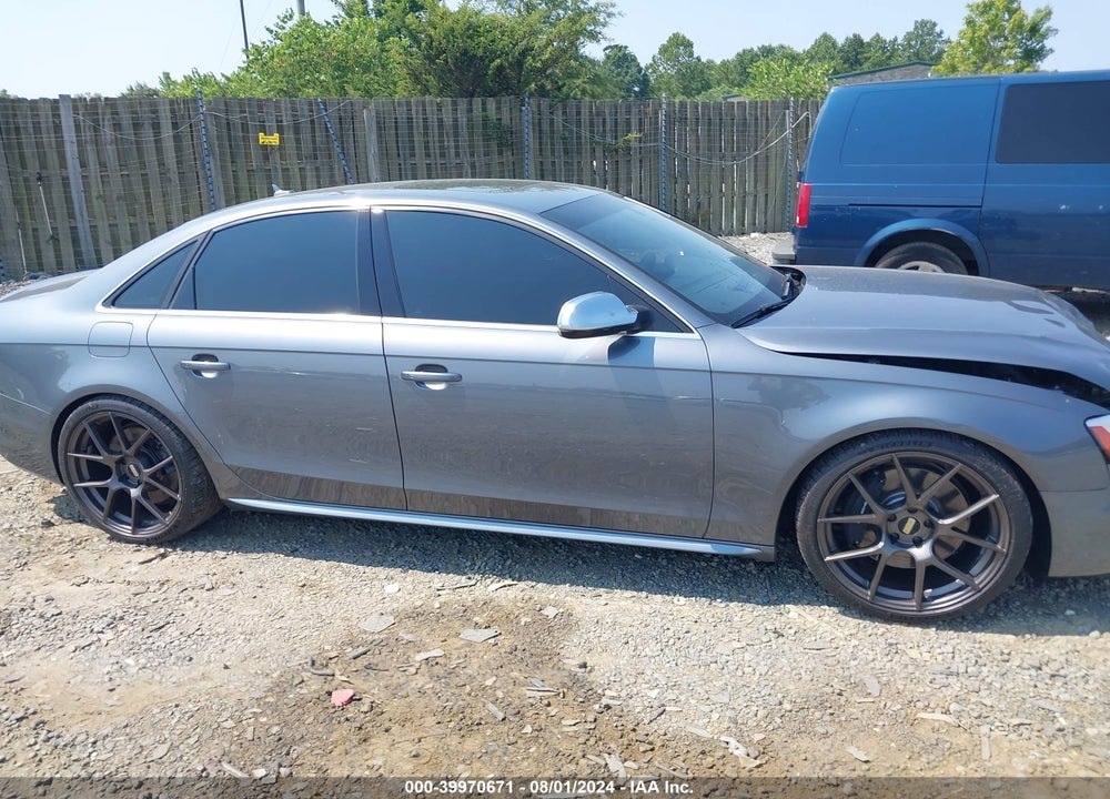 2014 AUDI S4 3.0T PREMIUM PLUS VIN: WAUDGAFL3EA082955