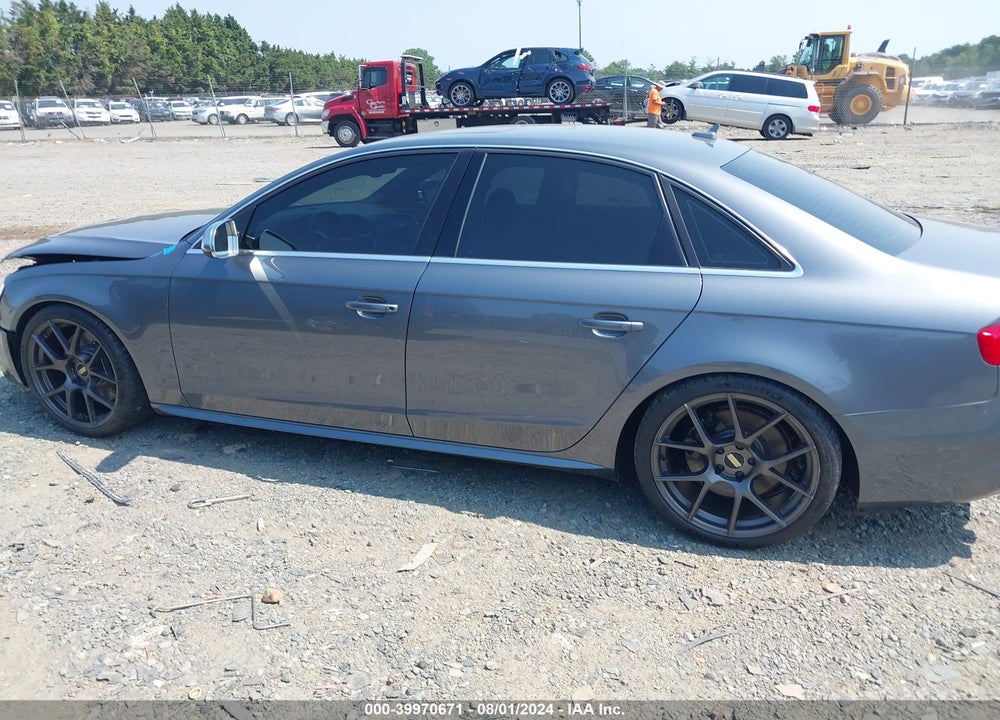 2014 AUDI S4 3.0T PREMIUM PLUS VIN: WAUDGAFL3EA082955