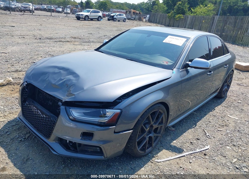 2014 AUDI S4 3.0T PREMIUM PLUS VIN: WAUDGAFL3EA082955