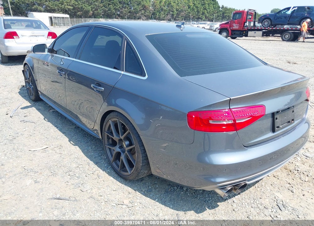 2014 AUDI S4 3.0T PREMIUM PLUS VIN: WAUDGAFL3EA082955