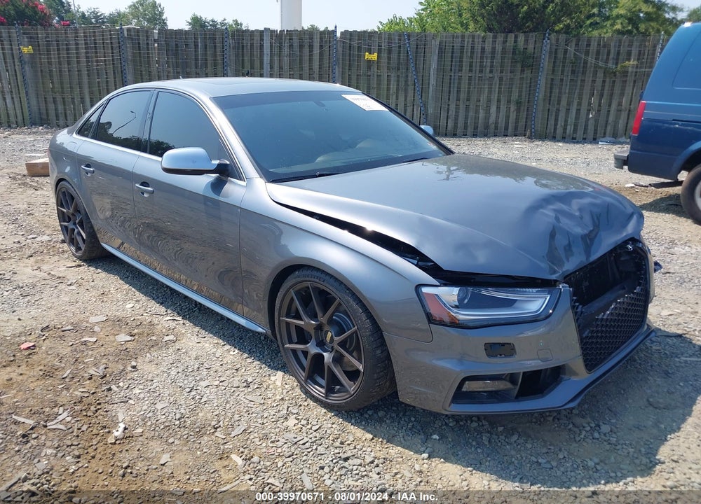 2014 AUDI S4 3.0T PREMIUM PLUS VIN: WAUDGAFL3EA082955
