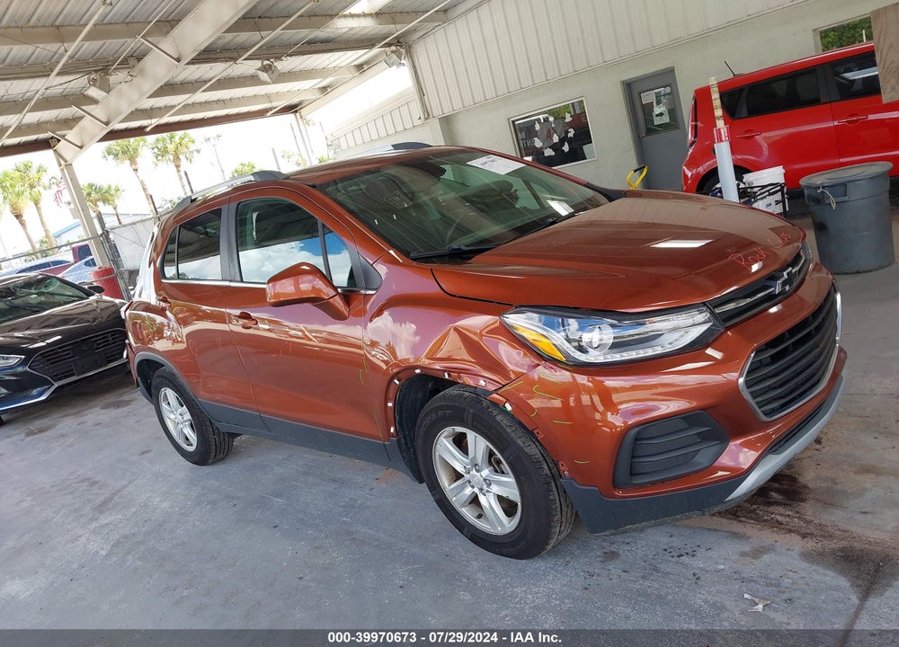 2019 CHEVROLET TRAX LT VIN: 3GNCJLSB5KL316906