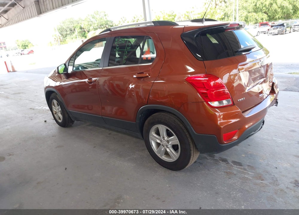 2019 CHEVROLET TRAX LT VIN: 3GNCJLSB5KL316906