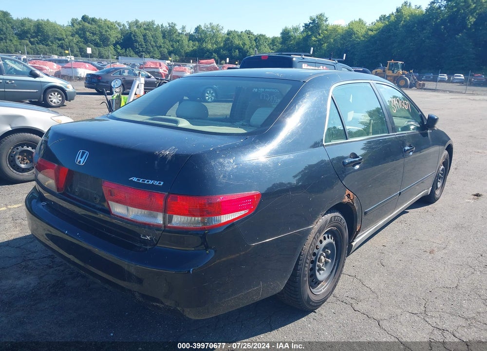 2003 HONDA ACCORD 2.4 LX VIN: 3HGCM56373G713625